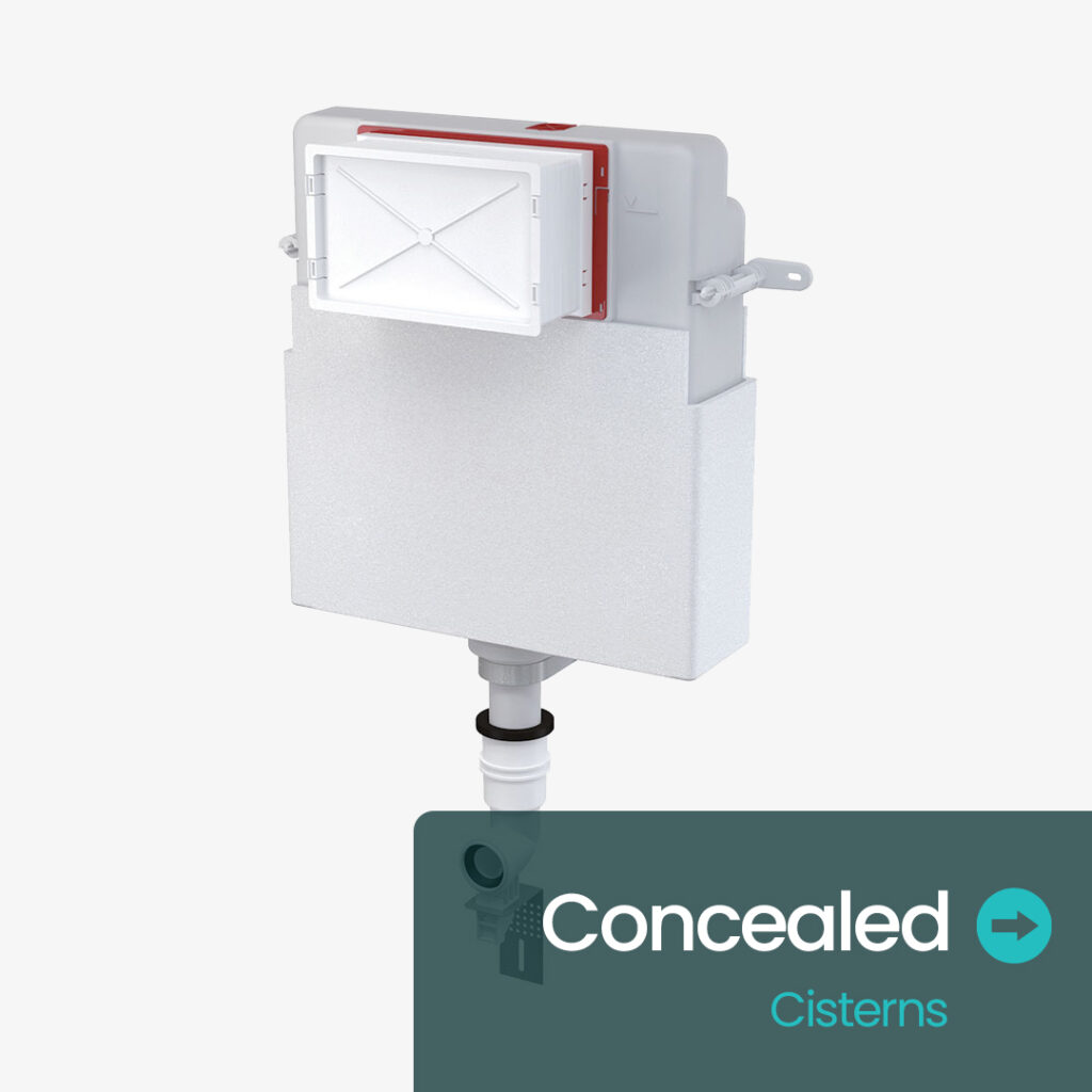 Concealed cisterns | Toilet Accessories | Toilets | Bathshed | Nationwide Delivery Ireland and the UK