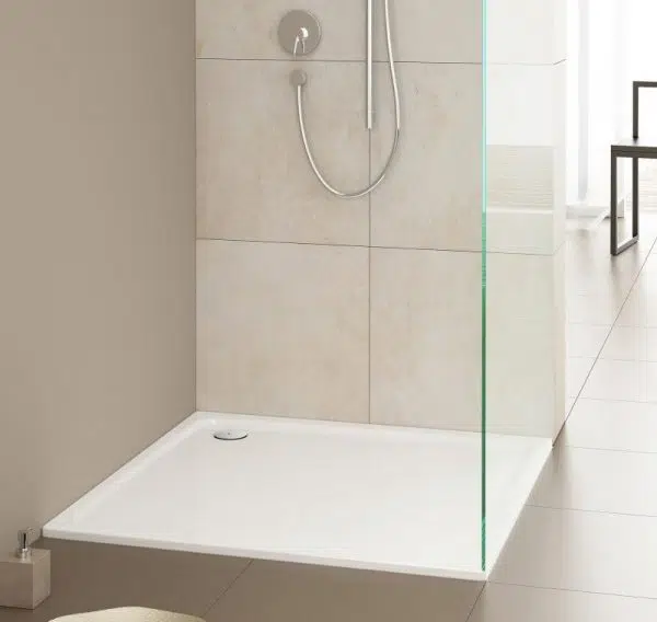 square shower tray