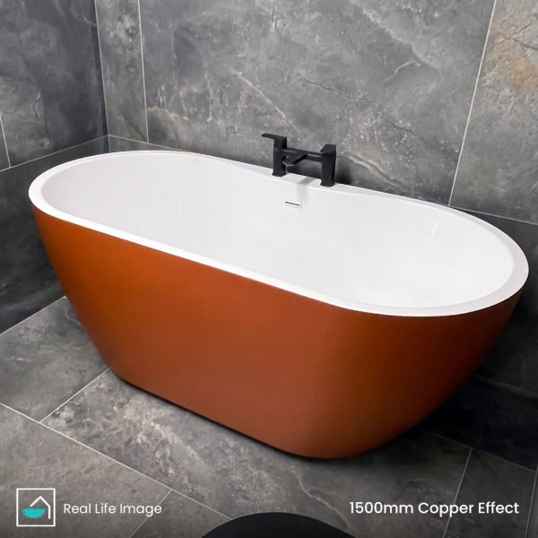 Ava Copper Freestanding Bath | Freestanding Baths | Baths | Delivery Ireland and the UK | Bathshed