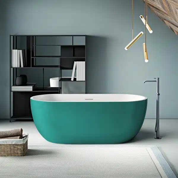 Custom coloured baths