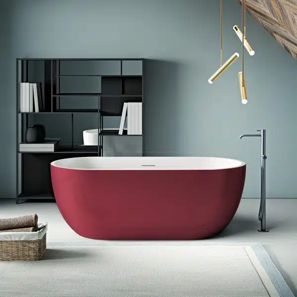 Custom coloured baths