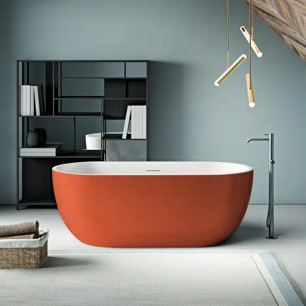 Custom coloured baths