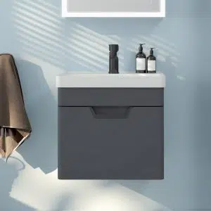 SONAS BATHROOMS FREYA WALL VANITY UNIT