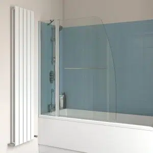 radius bath screen