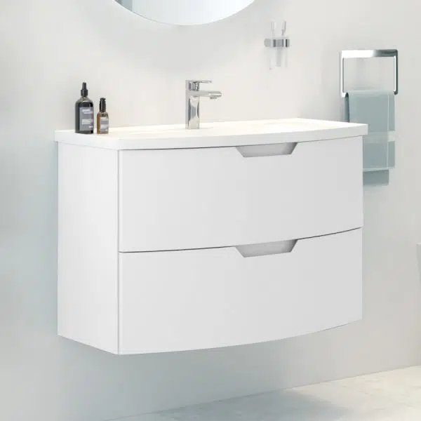 Arc Wall Hung Vanity Unit Sonas Bathrooms