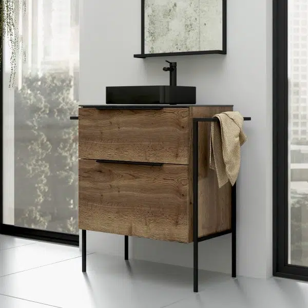 Urban Oak Vanity Unit