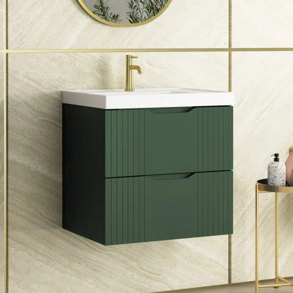 varys modern wall hung vanity unit