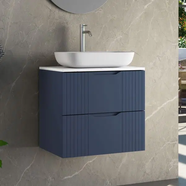 varys modern wall hung vanity unit