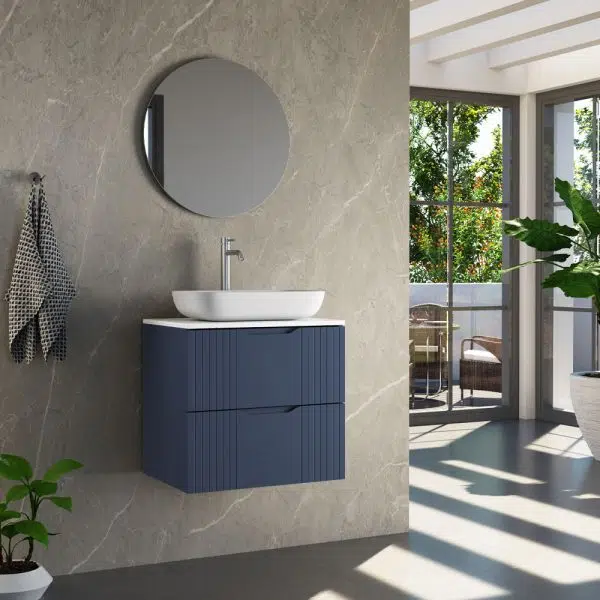 varys modern wall hung vanity unit