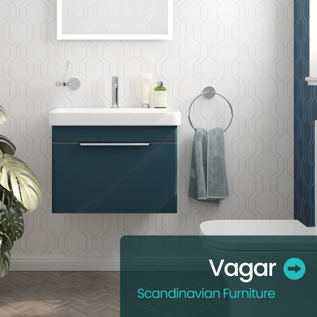 Vagar Scandinavian Bathroom furniture | Sonas Bathrooms | Bathshed | Delivery Ireland