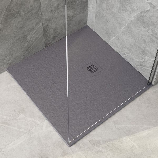 Sonas Bathrooms Square Slate Shower Tray