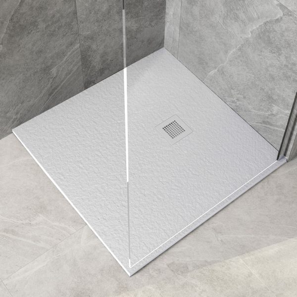 Sonas Bathrooms Square Slate Shower Tray