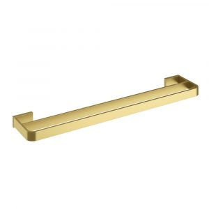 my life Pure Brushed Brass Double Towel Rail