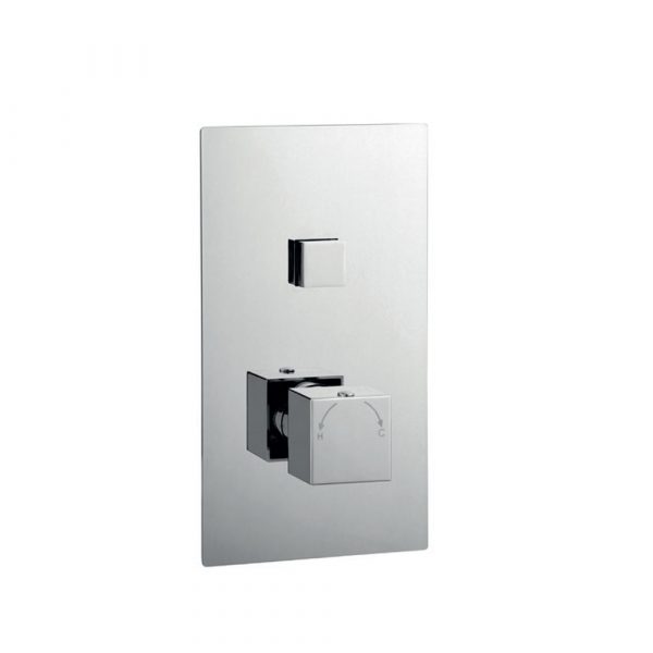 tailored SQUARE SINGLE PUSH BUTTON CONCEALED OVERHEAD KIT