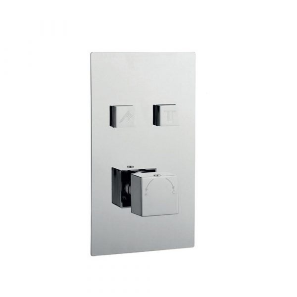 tailored SQUARE TWIN PUSH BUTTON CONCEALED OVERHEAD KIT