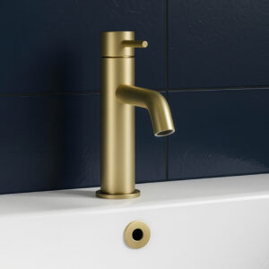 Hyde brushed brass basin tap | Bathroom Taps | Delivery ireland and the UK | Bathshed