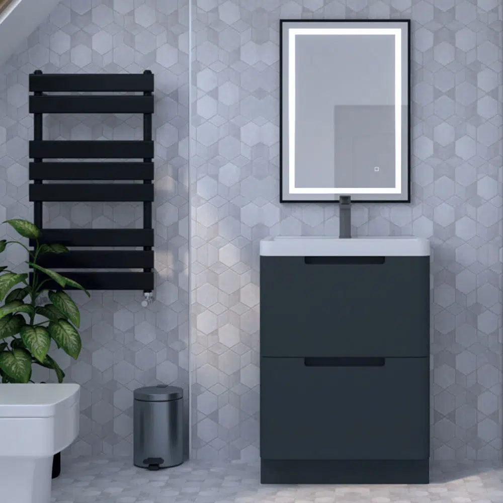 tailored bathrooms monza floorstanding vanity unit