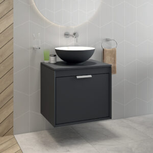Fjord counter top wall hung vanity unit | Scandinavian bathroom furniture | Sonas Bathrooms | Bathshed | Nationwide Delivery UK and Ireland