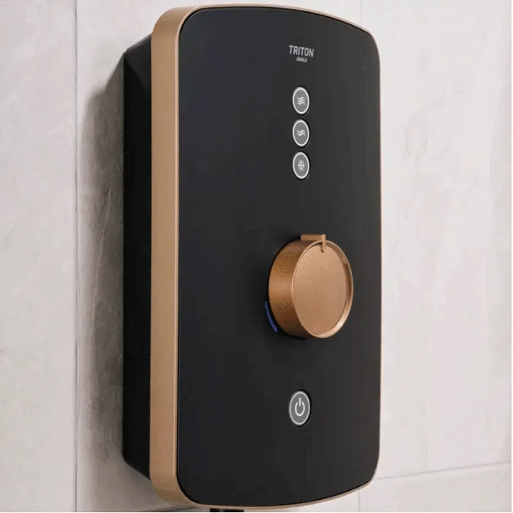 Triton Amala Electric Shower - Brushed Copper