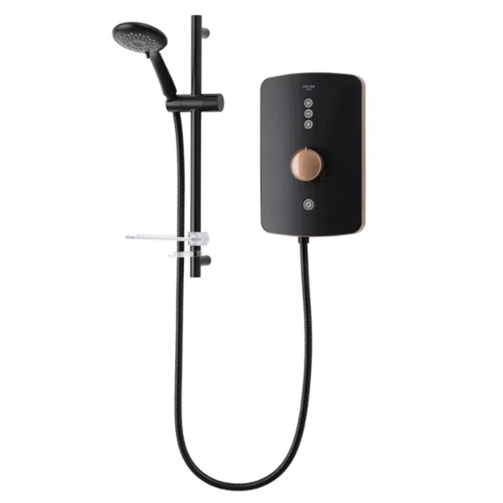 triton Amala Electric Shower - Brushed Copper