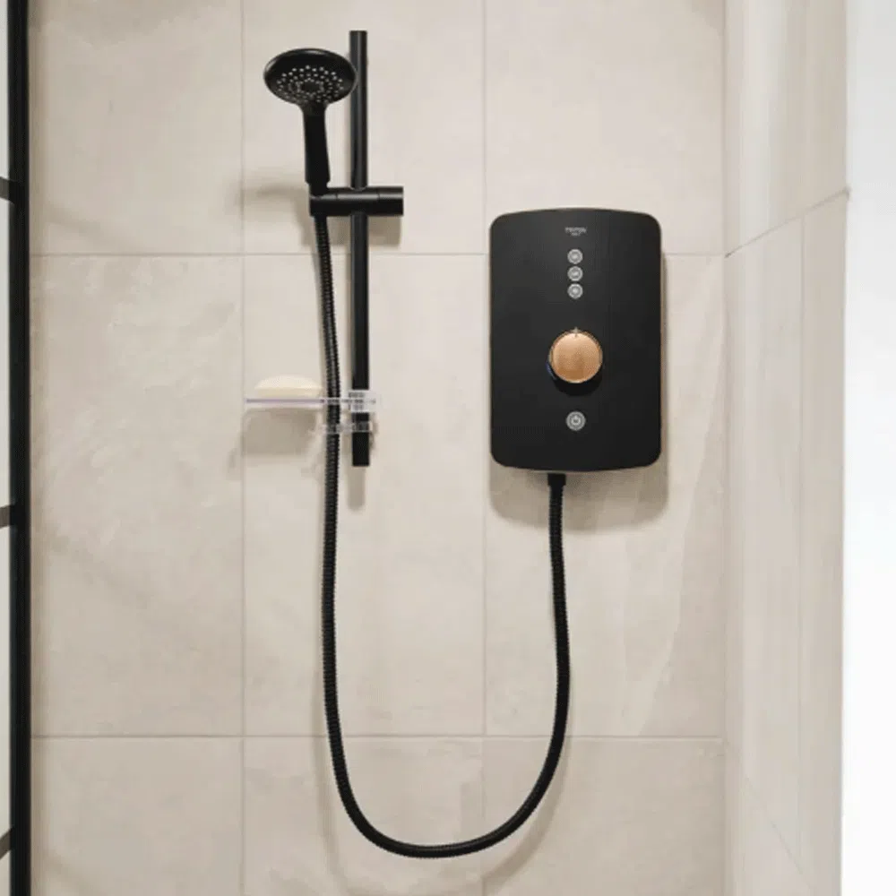 Triton Amala Electric Shower - Brushed Copper