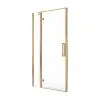ASPECT 8mm Hinged & Inline Door Brushed Gold