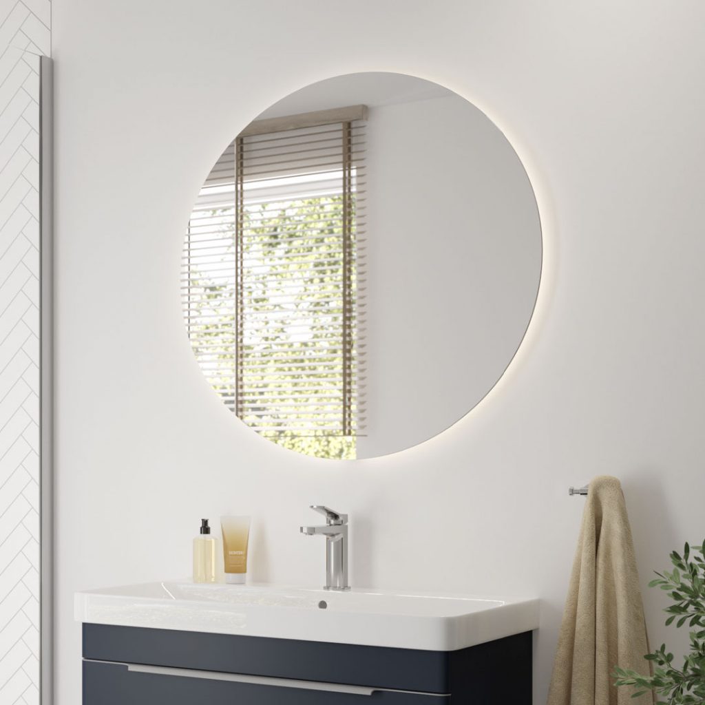 Alex Round LED Mirror | LED Mirrors Ireland And The UK