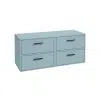 Sonas Bathrooms FINLAND 120cm Matt Countertop Wall Hung Vanity Unit