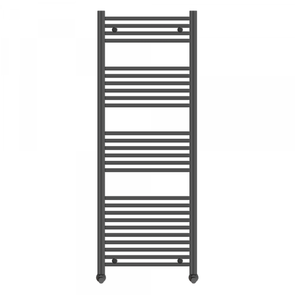 Anthracite heated towel rail | Bathshed | Bathrooms Ireland and The UK | Discount Bathrooms | Ladder Towel rails