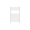 Aldo Straight White Heated Towel Rail | Heated Towel Rails | Heating | Delivery Ireland and the UK | Bathshed
