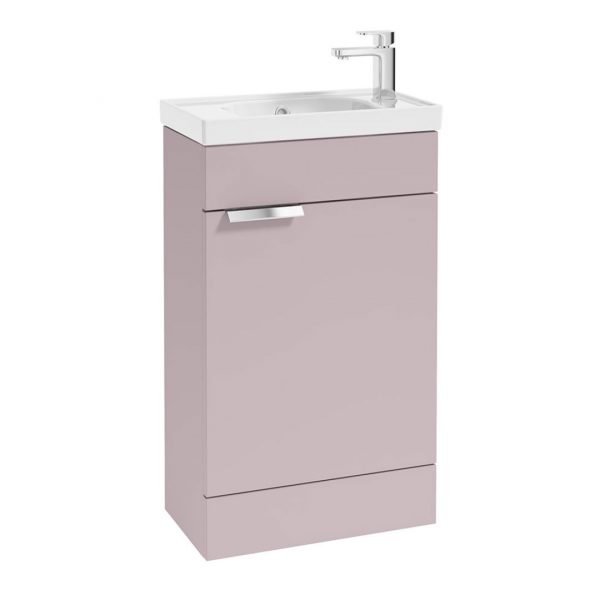 Stockholm Pink Cloakroom Floorstanding Vanity Unit | Floorstanding Vanity Units | Furniture | Delivery Ireland and the UK | Bathshed