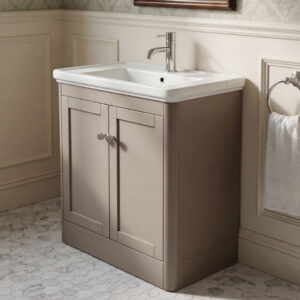 Cambridge Floorstanding Unit in Stone Grey