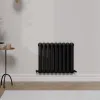 Sorrento Black Horizontal Designer Radiator | Designer Radiator | Heating | Delivery UK and Ireland | Bathshed