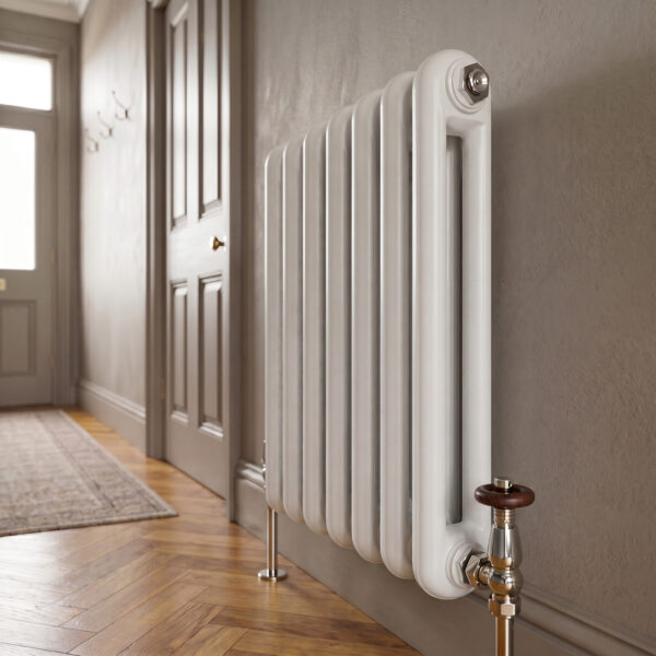 Sorrento White Horizontal 2 Column Designer Radiator | Designer Radiator | Heating | Delivery UK and Ireland | Bathshed