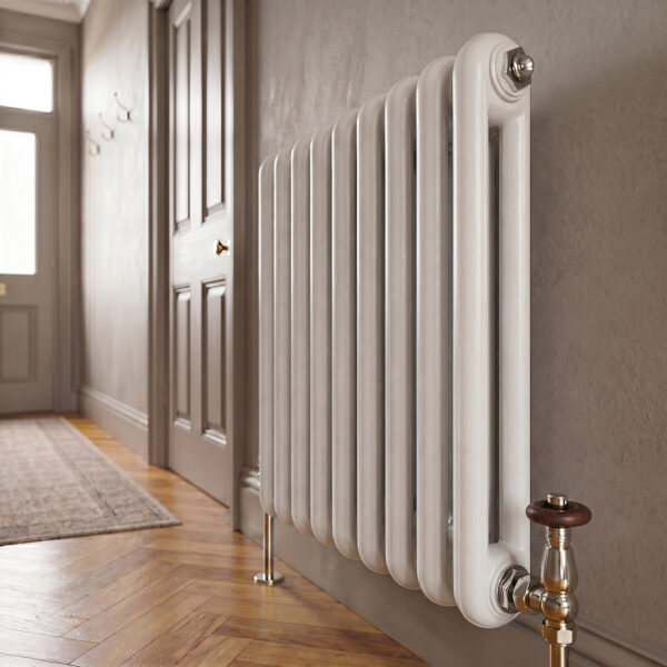 Sorrento White Horizontal 2 Column Designer Radiator | Designer Radiator | Heating | Delivery UK and Ireland | Bathshed