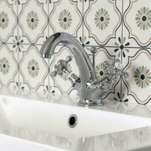York Chrome Traditional Basin Mixer Tap | Shower Clearance Sale | Nationwide delivery UK and Ireland | Bathshed
