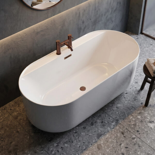 Kali Freestanding Bath | Custom Coated Freestanding Baths | Baths | Delivery Ireland and the UK | Bathshed
