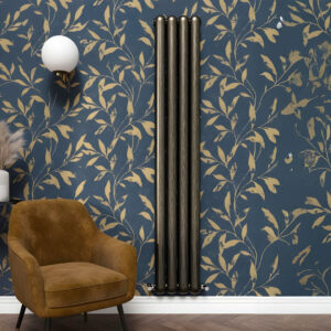 Sorrento Brushed Bronze Vertical Designer Radiator | Designer Radiator | Heating | Delivery UK and Ireland | Bathshed