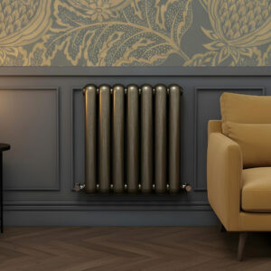 Sorrento Brushed Bronze Horizontal Designer Radiator | Designer Radiator | Heating | Delivery UK and Ireland | Bathshed