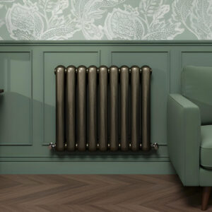 Sorrento Brushed Bronze Horizontal Designer Radiator | Designer Radiator | Heating | Delivery UK and Ireland | Bathshed