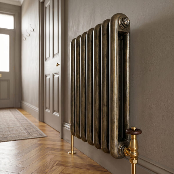 Sorrento Brushed Bronze Horizontal Designer Radiator | Designer Radiator | Heating | Delivery UK and Ireland | Bathshed