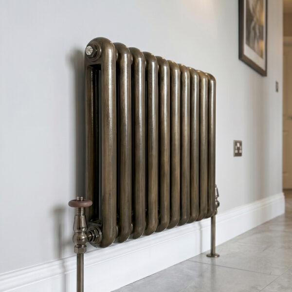 Sorrento Brushed Bronze Horizontal Designer Radiator | Designer Radiator | Heating | Delivery UK and Ireland | Bathshed