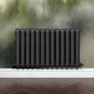 Sorrento Anthracite Horizontal 2 Column Designer Radiator | Designer Radiator | Heating | Delivery UK and Ireland | Bathshed