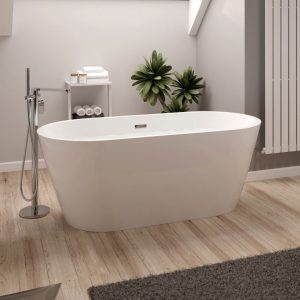 Zoe 1595mm Freestanding Bath | Bathshed | Delivery Ireland & UK