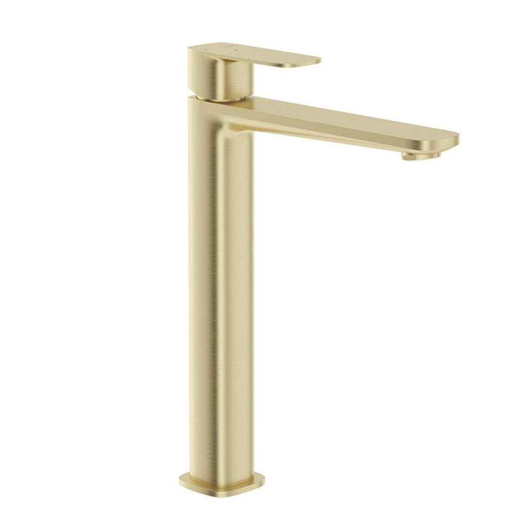 INEZ Freestanding Basin Mixer Brushed Gold