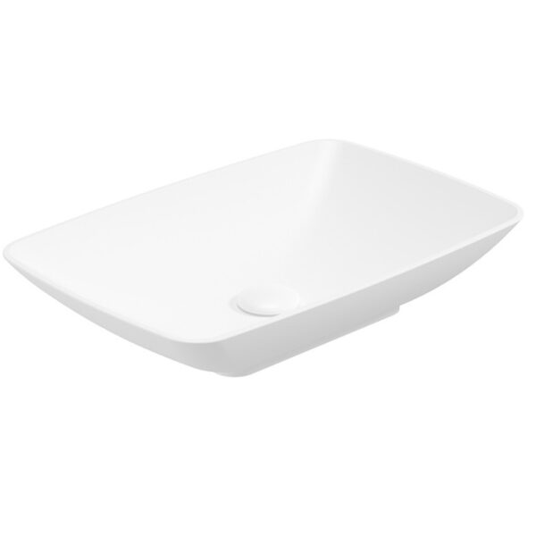 SKAL Rectangle Wash Basin White & Wash