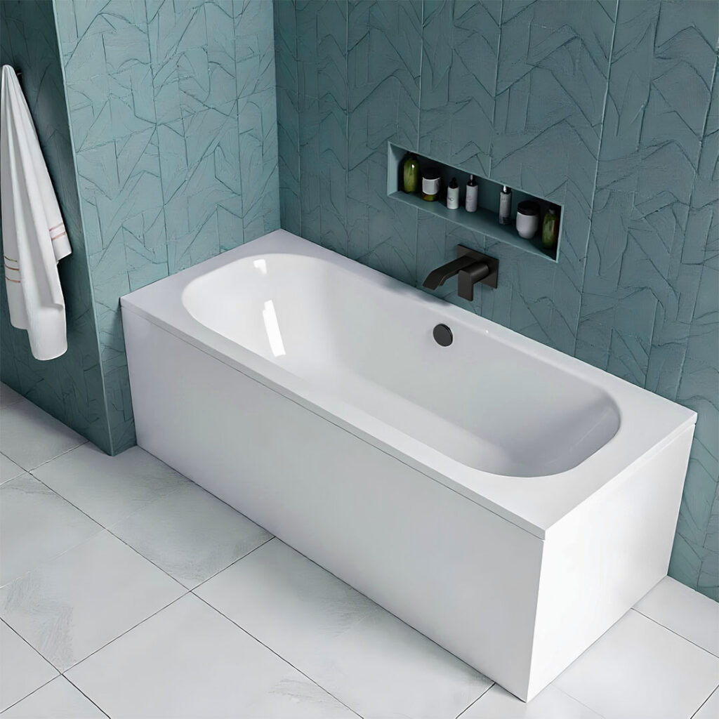 Wicklow 1700x750mm Double Ended Bath, Wicklow 1800x800mm Double Ended Bath, Nationwide delivery Ireland & the UK