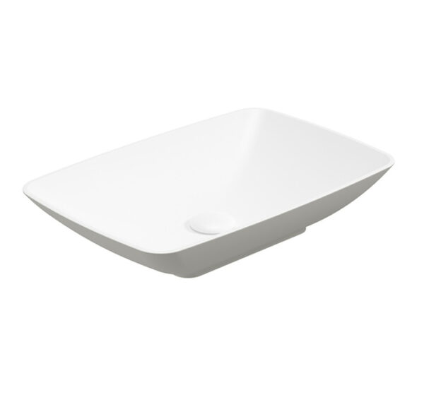 SKAL Rectangle Wash Basin Arctic Grey & Waste