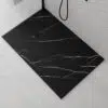 UNITY Square 1000mm Shower Tray Black Marble & Waste - Image 2