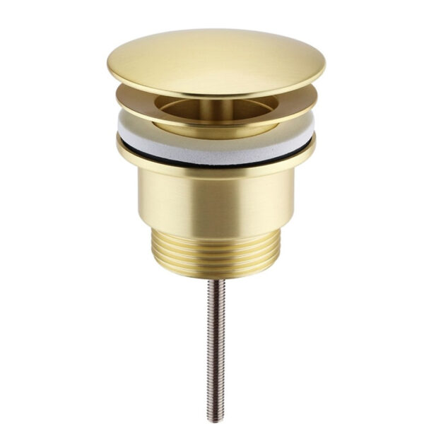 SYNC Universal Click Clack Waste Brushed Gold